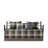 Vynxaria 6-Piece Reversible Scalloped Edge Daybed Cover Set - Cottage Charm, Twin Size - 4 of 4