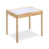 Lirago 3-Piece Kids Table and Chairs Set Children Activity Table Toddler Furniture Set Dry Erase Table with Two Chairs Natural - 4 of 4