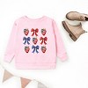 The Juniper Shop Coquette Bows And USA Strawberries Youth Sweatshirt - 2 of 3