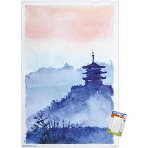 Trends International Temple Forest and Dawn Unframed Wall Poster Prints - 1 of 4