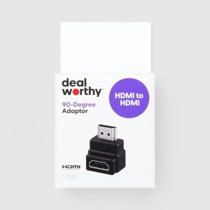 HDMI 90 Degree Adapter - Dealworthy™ - 1 of 3
