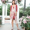 Anna-Kaci Women's Floral Lace Boho Crochet Long Line Cardi Vest for Casual Looks - 2 of 4