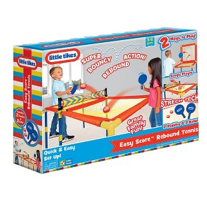 Little Tikes Easy Score Rebound Tennis Ping Pong Game w/ 2 Paddles & 2 Balls - 1 of 4