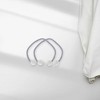 Unique Bargains Magnetic Buckle Large Faux Pearl Curtain Strap Polyester Rare Earth Magnet 2 Pcs - 2 of 4