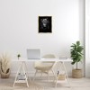 Stupell Industries Lion In Shadows Photography Floating Frame Canvas Art, Gold, 17" x 21" - 3 of 4