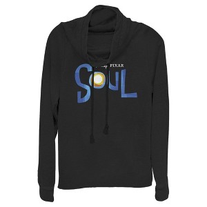 Juniors Womens Soul Official Logo Cowl Neck Sweatshirt - 1 of 4