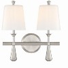 Craftmade Lighting Palmer 2 - Light Vanity in  Brushed Polished Nickel - 3 of 4