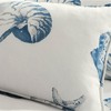 LIVN CO. 3 Piece Seaside Shell Cotton Duvet Cover Set with Coordinating Sham - 3 of 4