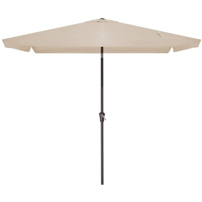 Hyleory 8' x 10' Rectangular Patio Umbrellas for Outdoor, Large Outdoor Patio Umbrellas with 6 Sturdy Ribs for Market, Garden, Pool