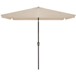 Hyleory 8' x 10' Rectangular Patio Umbrellas for Outdoor, Large Outdoor Patio Umbrellas with 6 Sturdy Ribs for Market, Garden, Pool - 1 of 4