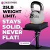 Liquid Stands Studio Monitor Sound Isolation Pads for Speakers 5" High-Density Speaker Foam Pads Angled Speaker Riser - Acoustic Speaker Isolation Pad - 2 of 4
