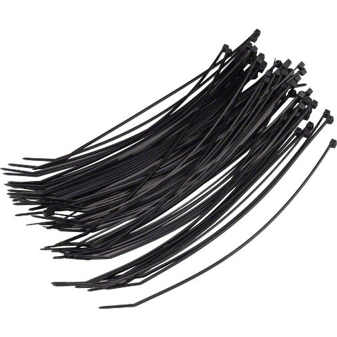 Wheels Manufacturing Zip Tie Black 200mm x 2.5mm 100 Count