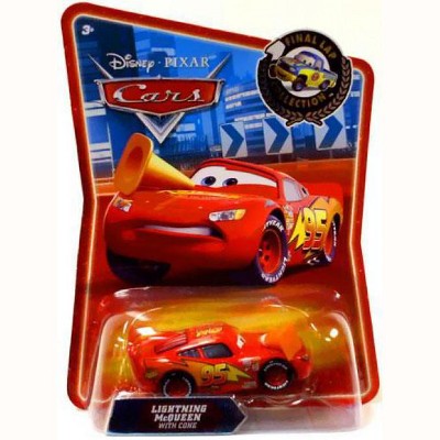 lightning mcqueen with cone