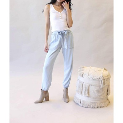 Women's Paperbag Waist Joggers - LOVE TREE