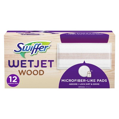 Swiffer Wetjet Wood Mopping Pad Refill, Swiffer For Hardwood Floors