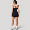 Anna-Kaci Active Women's High Waist Athletic Shorts with Stretch Fabric and Contour Fit Waistband - 4 of 4