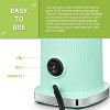 Compact Mini Juicer Machines,High Juice Yield, Small Cold Press Juicer Fit for Travel/Picnic/Office, Mint Green - 4 of 4