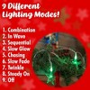 Christmas Stars 10ft String Light 3 Pack (Red, Green, White) 60 Total LED Fairy Lights- Waterproof Battery Pack- Indoor/Outdoor Decorations for Winter - 4 of 4