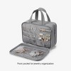Bagsmart Zora Spacesaver ExploreEase Multifunctional Toiletry Bag - 3 of 4