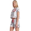 Marvel Avengers Guardians of the Galaxy Women's Pajama Shirt and Shorts Sleep Set Adult - 2 of 4