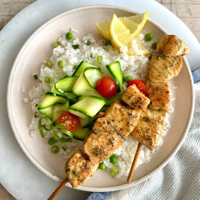 Marcangelo Foods Herb & Butter Salmon Skewers - 9.88oz