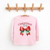 The Juniper Shop Coquette Christmas Girly Toddler Long Sleeve Tee - 2 of 3
