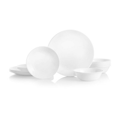 Nebula Vortex Lightweight Round Plates And Bowls Set