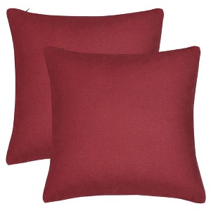 PiccoCasa Waterproof Decors Cushion Sofa Throw Pillow Covers 2 Pcs - 1 of 4