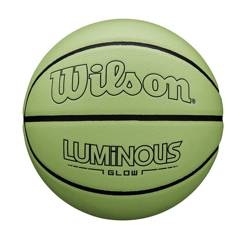 Wilson 29.5&#34; Luminous Glow Basketball, 1 of 9