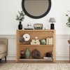 Bella Depot Mid Century Modern 39.4" Rattan Sideboard Buffet Cabinet, Storage Cabinet with 2-Doors - 3 of 4