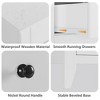 Whizmax Wooden Dresser for Bedroom, 6 Chest of Drawer Dresser with Metal Handles, Modern Wood Organizer for Closet Storage, Living Room, Hallway - 4 of 4