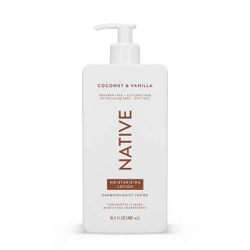 Native Coconut & Vanilla Body Lotion Pump - 16.5 fl oz