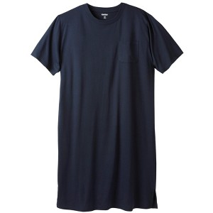 KingSize Men's Big & Tall Lightweight T-Shirt Nightshirt - 1 of 4