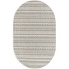 Unique Loom Outdoor Striped Maia Striped Woven Area Rug - 2 of 4