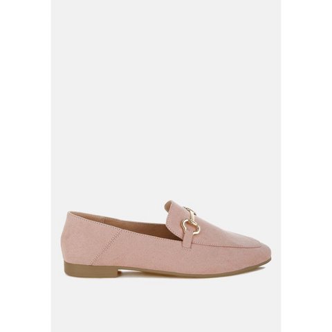 Женские туфли London Rag Womens Noltas Horsebit Embellished Flat Loafers 9