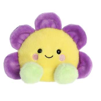 Aurora Mini Fallon Flower Palm Pals Adorable Stuffed Animal Yellow 5"