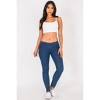 Slickblue Women's Ribbed Knit Cami Crop Top, Stretch Textured Fabric, Fitted Style, Multiple Colors Options, Size S-L - 3 of 4