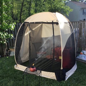 Alvantor 6‘x6' Pop Up Outdoor Camping Tent Canopy Gazebo 2-3 People Screen House for Patios, Instant Tent Patented - 1 of 4