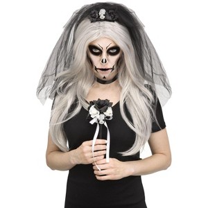 Fun World Skeleton Bride Instant Adult Costume Kit - 1 of 1