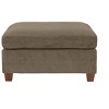 PAGED Upholstered Ottoman Contemporary Entryway Bench with Plush Pillow Top Seat, Foot Stool for Entryway, Living Room - 3 of 4