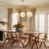 Rennnsan Nestara 47"W 3-Light Linear Milk Glass Modern Dimmable Kitchen Island Pendant - 4 of 4
