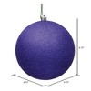 Vickerman Purple Ball Ornament - 2 of 4