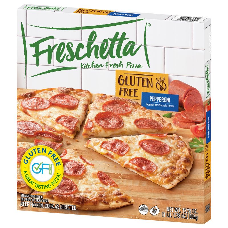 Freschetta Gluten Free Frozen Pizza Signature Pepperoni - 17.78oz, 3 of 9