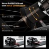 Itopfox Universal Car Phone Holder with Metal Hook Clip, Air Vent Mount for Smartphones, Adjustable Cradle for iPhone Android GPS Devices, Dark Black - 2 of 4