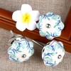 Unique Bargains Hand Painted Ceramic Door Wardrobe Cupboard Cabinet Knobs - 3 of 4