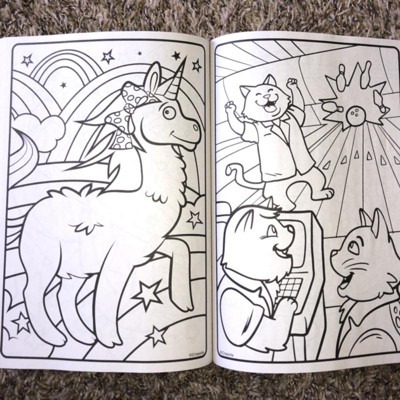 Crayola 288pg Epic Book of Awesome Coloring Book