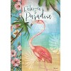 Briarwood Lane Summer Garden Flag 18x12.5 For Outdoor Welcome To Paradise Garden Flag Flag For Summer Garden Flag Flags For Outside - 3 of 4
