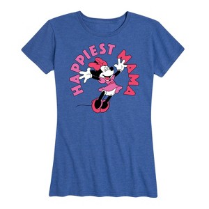 Women's - Disney - Happiest Mama Short Sleeve Graphic T-Shirt - 1 of 4