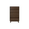 Plank+Beam Solid Wood Classic 5-Drawer Solid Wood Dresser, Storage Dresser for Bedroom, Chest of Drawers - 3 of 4