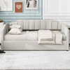 NicBex Full Size Upholstered Daybed with Underneath Storage for Bedroom,Living Room,Apartment - image 2 of 4